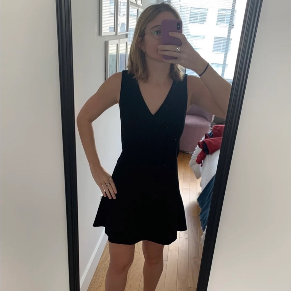 Black theory dress